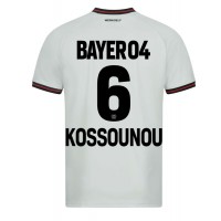 Bayer Leverkusen Odilon Kossounou #6 Gostujuci Dres 2023-24 Kratak Rukav